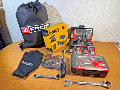 Facom sortiment knarre - facom, 1/2"