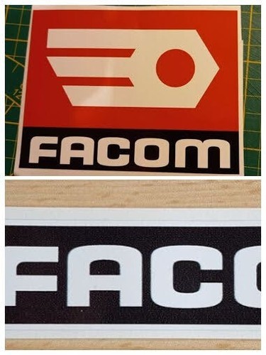 Facom werkzeuge aufkleber - facom,