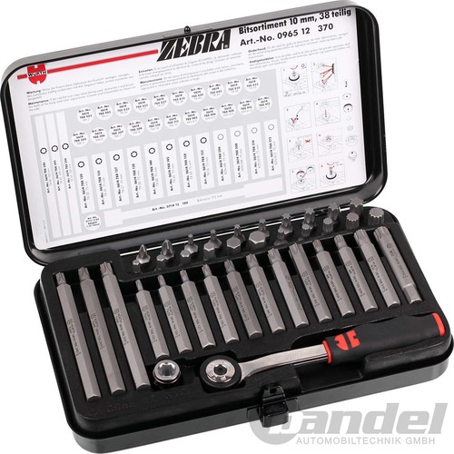 Würth zebra xzn bit - zebra, bit-set